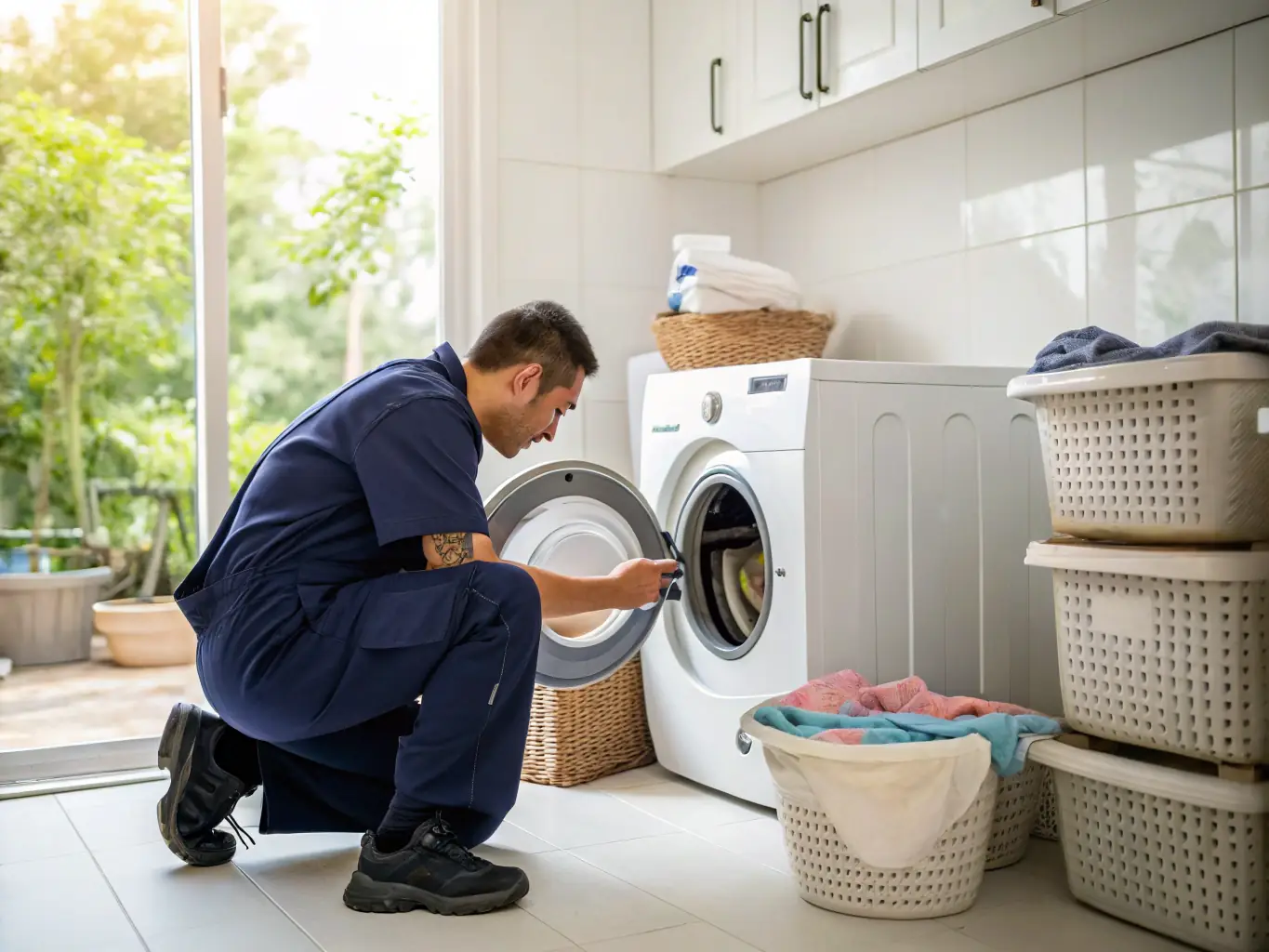 Washing machine repair